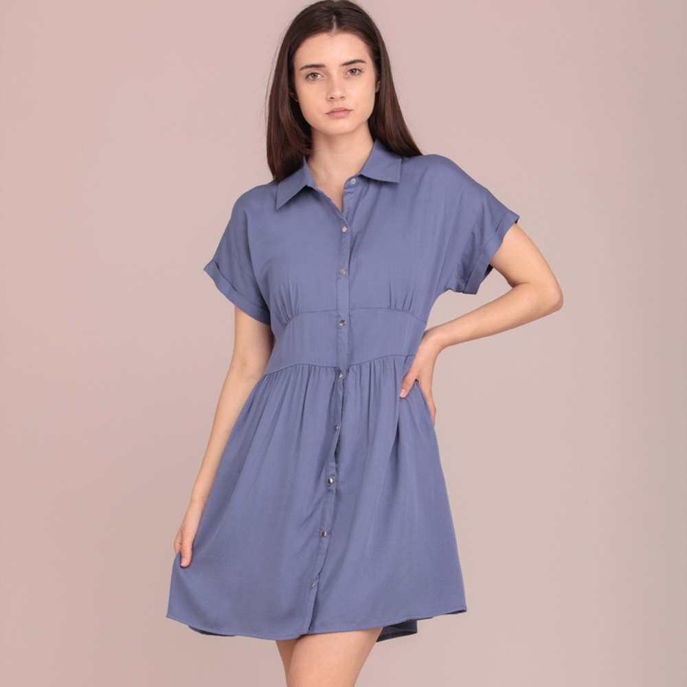 SHIRT MINI DRESS